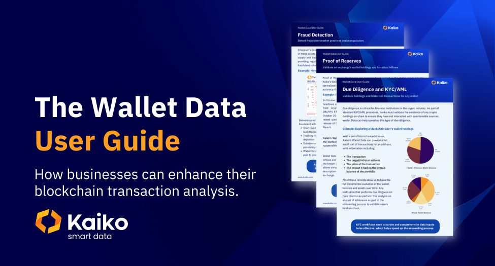 Wallet Data User Guide - Kaiko